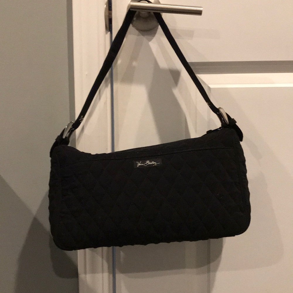 Vera Bradley black quilted purse